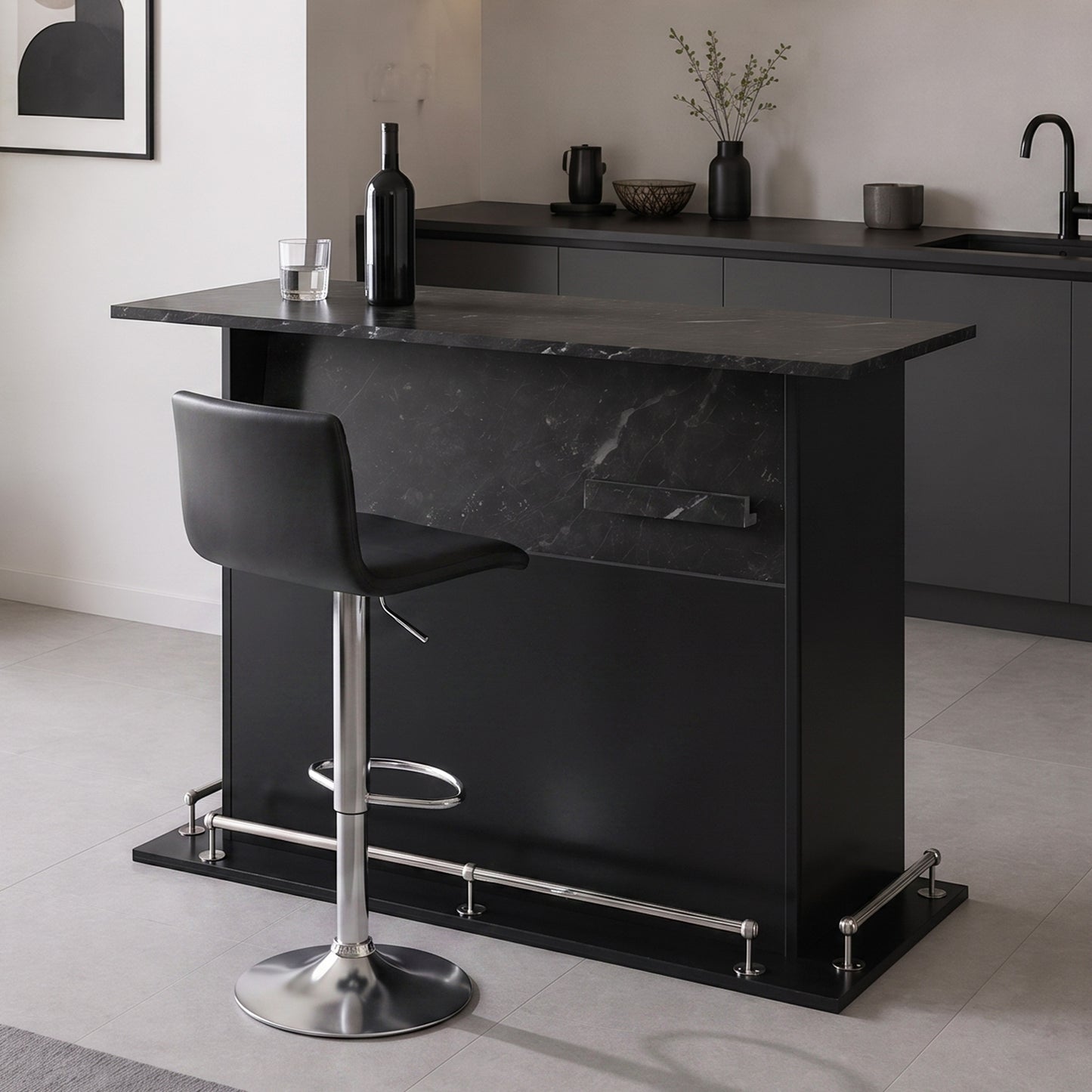 【幅100㎝/120㎝】キッチンカウンター エルムリー