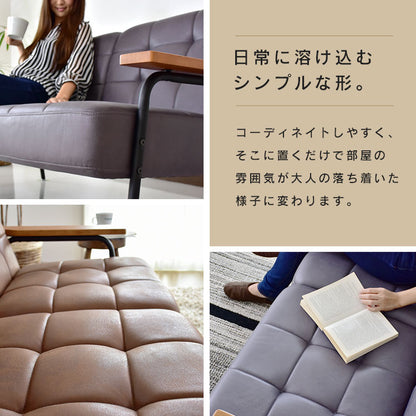 2人掛けヴィンテージ風ソファ サロス