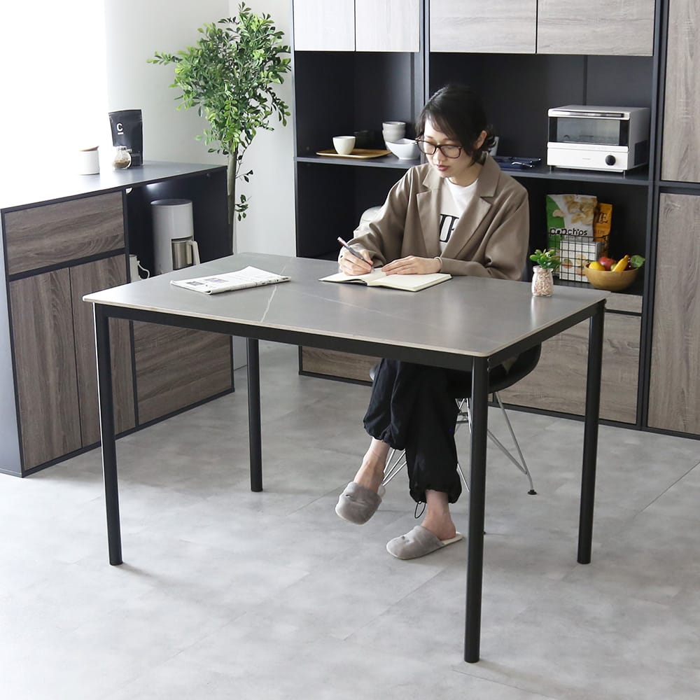ダイニングテーブル　ガウェイン75㎝/120㎝
