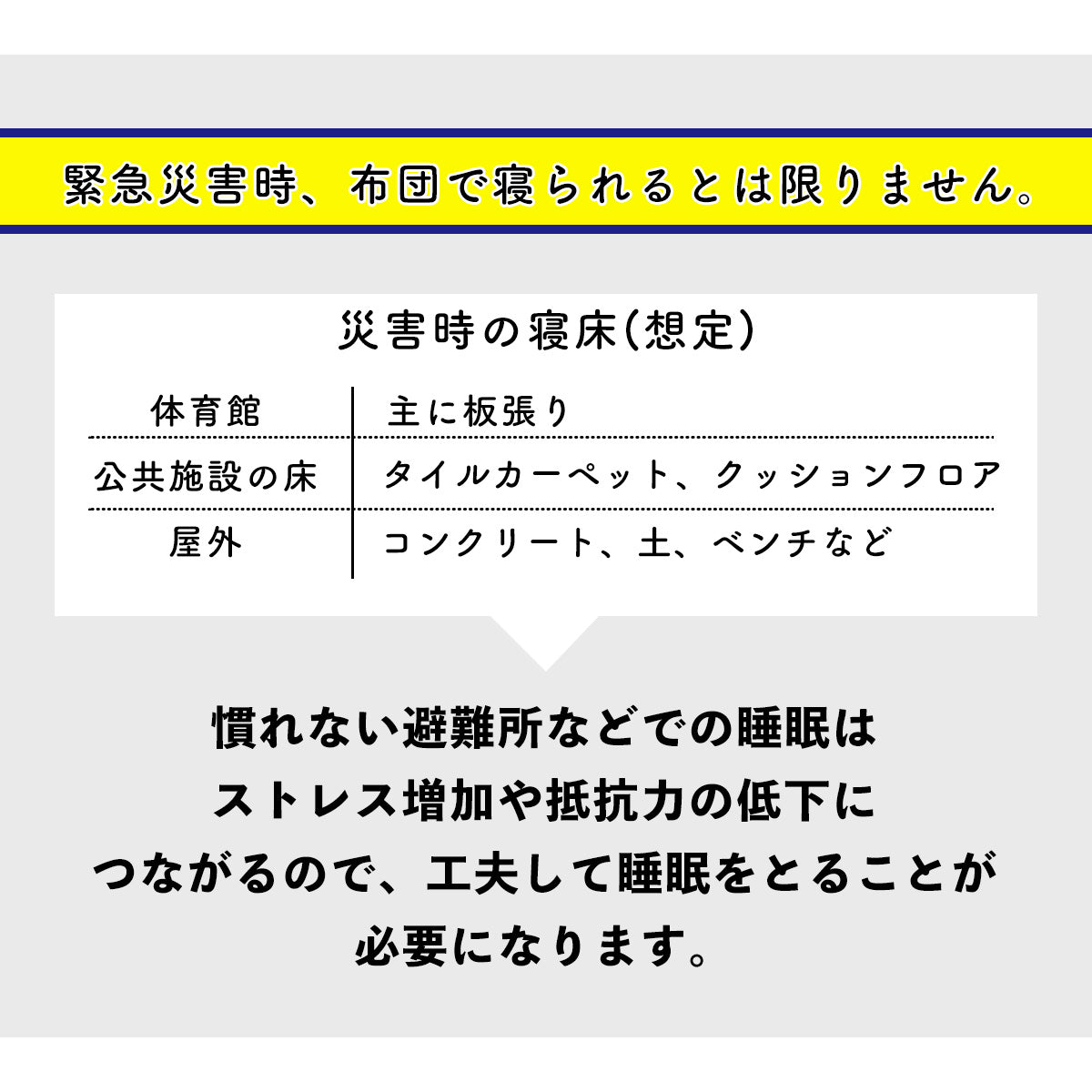 防災グッズ コンパクト簡易エアーベッド
