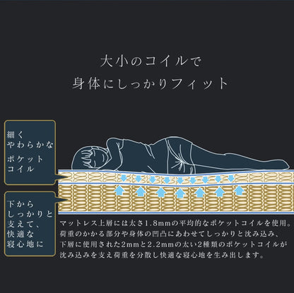 マットレス アプリコット【S/SD/D】