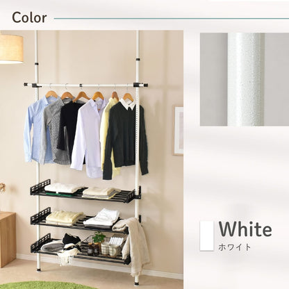 室内物干し アーク【棚付き｜ノーマル】