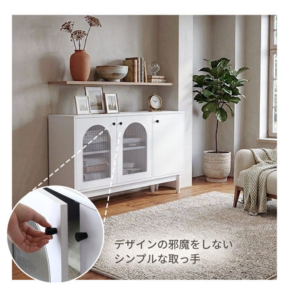 キャビネット・食器棚【幅80｜120】 キャロリン