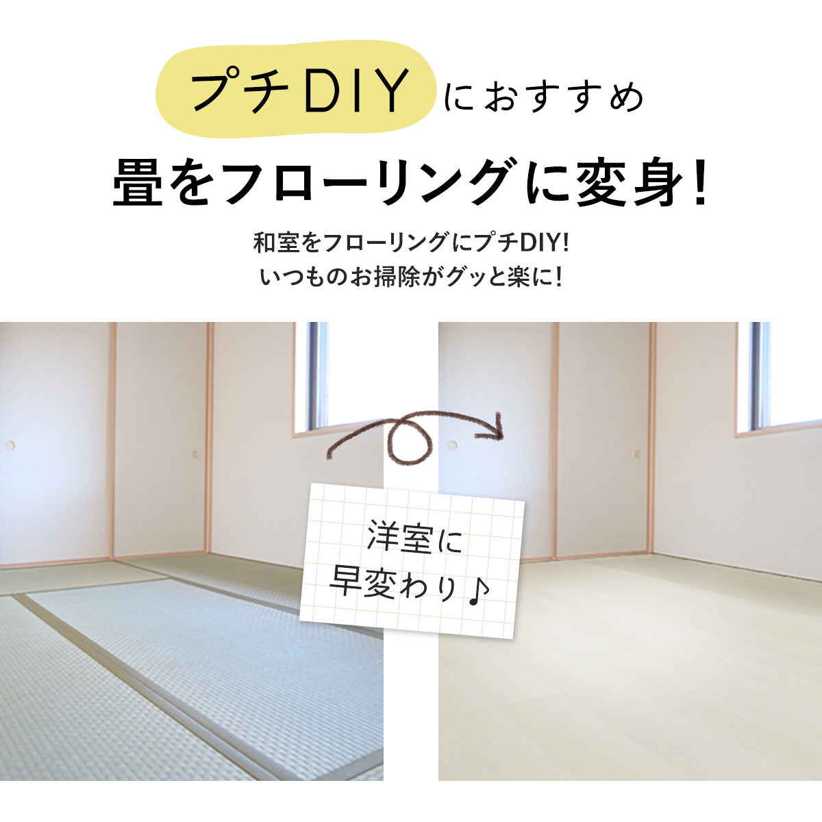 クッションフロアシート（ラグ・マット）  江戸間6・8・10畳用