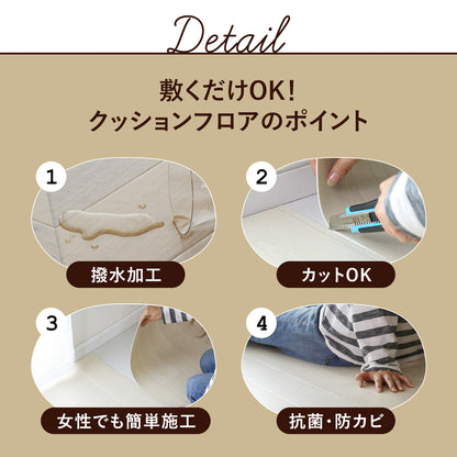 クッションフロアシート（ラグ・マット）  江戸間6・8・10畳用