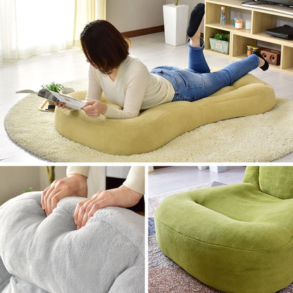 ふわふわ もちもち 座面 ポケットコイル入り 座椅子 シェル