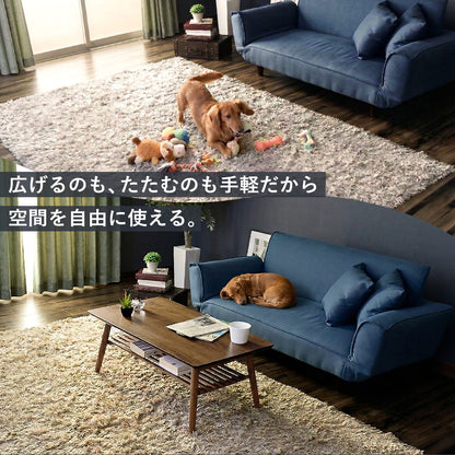 折りたたみテーブル 【棚付き｜棚なし】スィエル