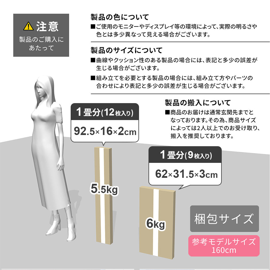 フロアマット 1畳用 コニー