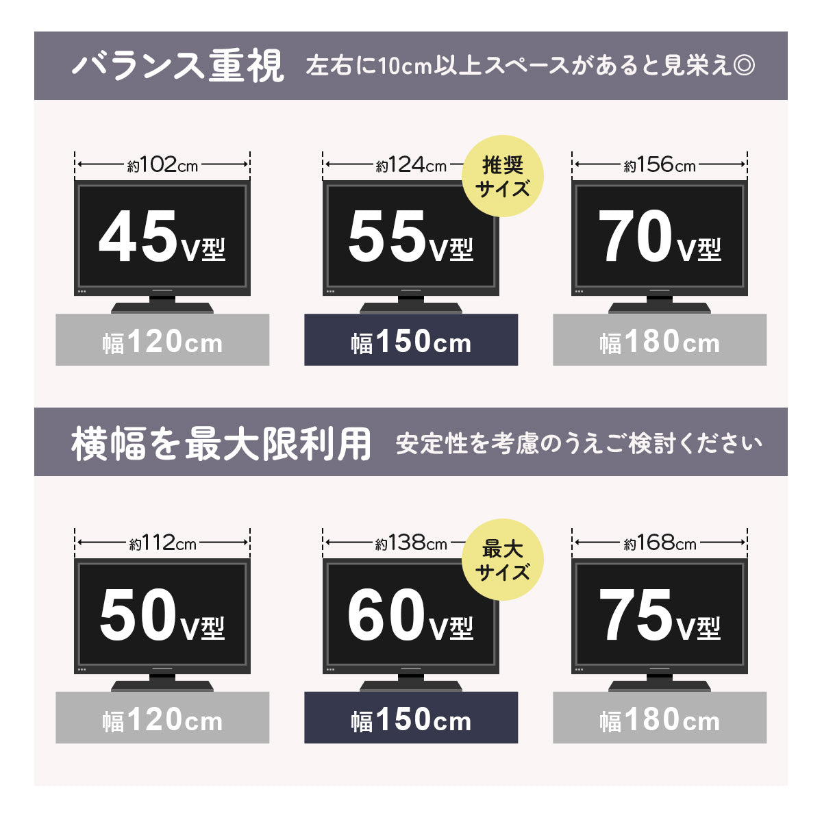 【150㎝】テレビボード ダニーデン150