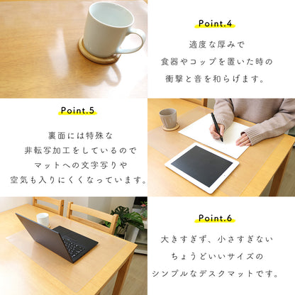 【45×58cm】 エアーが入らないデスクマット