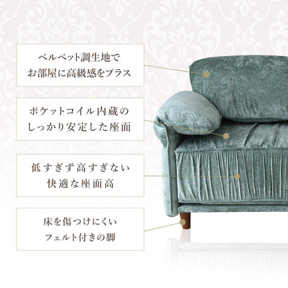 2人掛けソファ ファント
