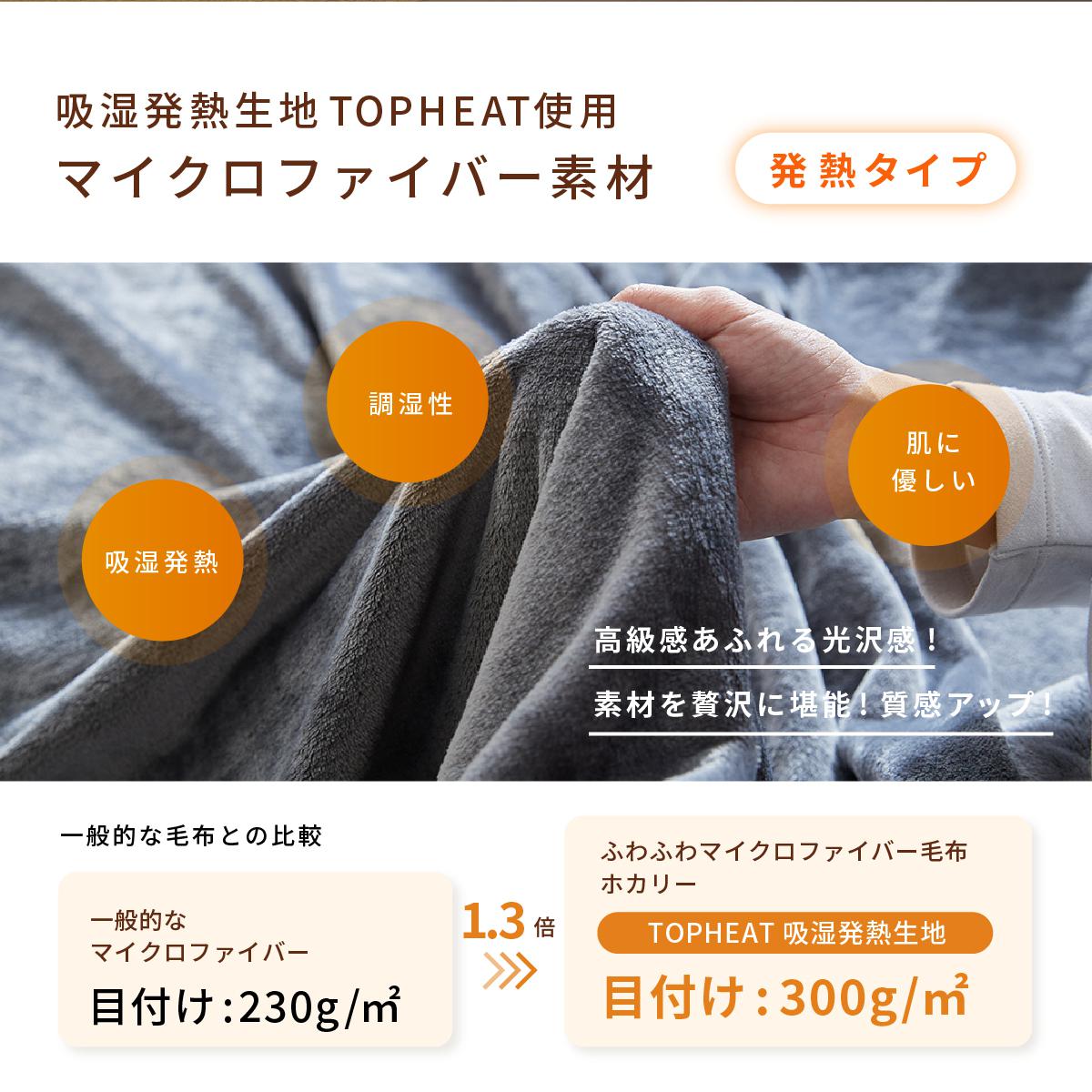マイクロファイバー毛布ホカリーＳ