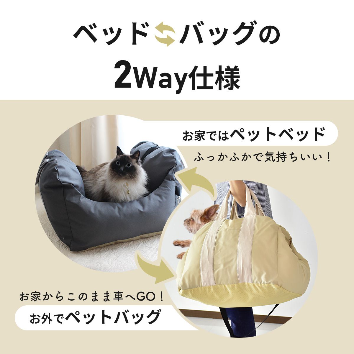 お出かけ用 ペットキャリー ドライブボックス ジェイミー