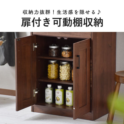 【幅60】 食器棚 リリーミドル