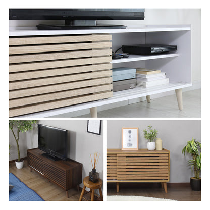 【120㎝】テレビ台 脚付き 収納付き テレビラック テレビボード ローボード TV台 ロトルア120
