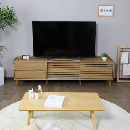 【180㎝】テレビ台 脚付き 収納付き テレビラック テレビボード ローボード TV台 ロトルア180