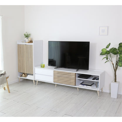 【180㎝】テレビ台 脚付き 収納付き テレビラック テレビボード ローボード TV台 ロトルア180