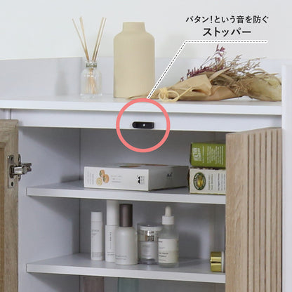 【幅60】木製キャビネット  ロトルア