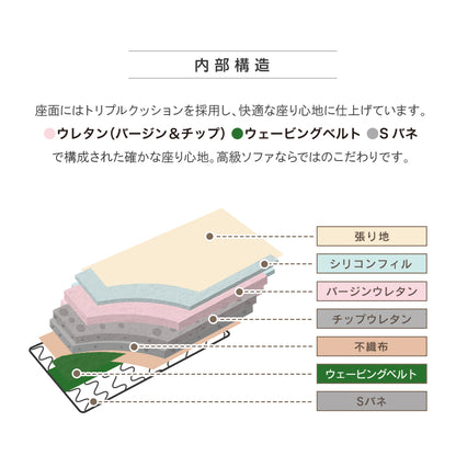 [幅81] ソファー ひとりがけ 1人用 レザー 応接室 ｜ マクシマ1P
