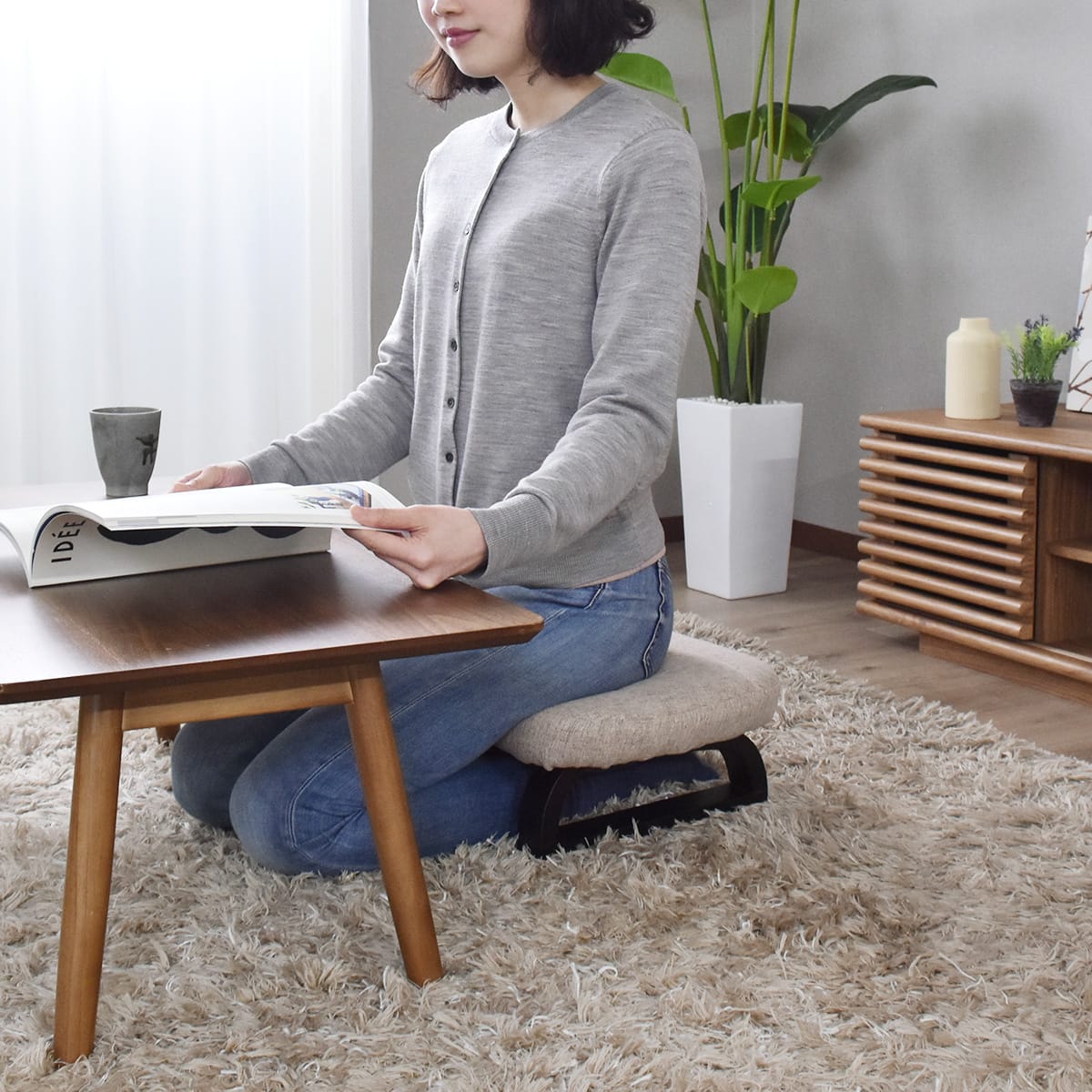 正座用座椅子　マイルズ
