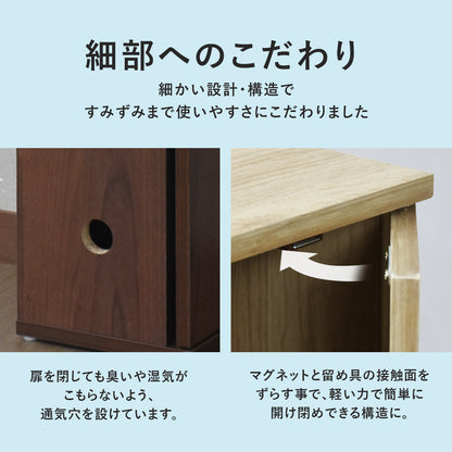 【幅20】サニタリーチェスト　ミニキン