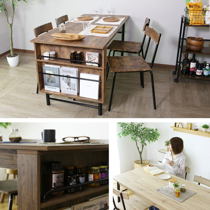 ダイニングセット モカ5点セット