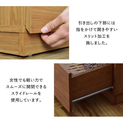 【幅180】 テレビ台 テレビボード 52型対応 収納付き ニーノ 180