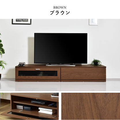 【幅180】 テレビ台 テレビボード 52型対応 収納付き ニーノ 180