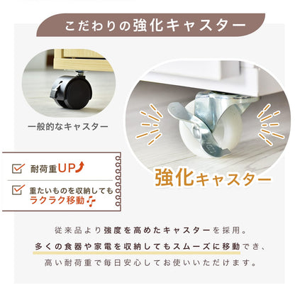 【幅80】 キッチン収納  ノエル80