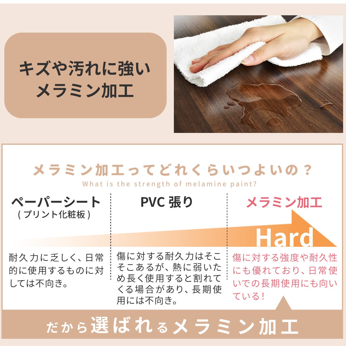 【幅120】 折りたたみ ダイニングテーブル パレット