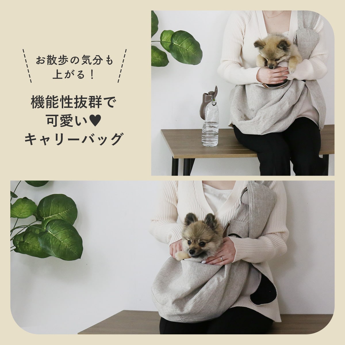 ペットキャリーバッグ　ペペキャリー