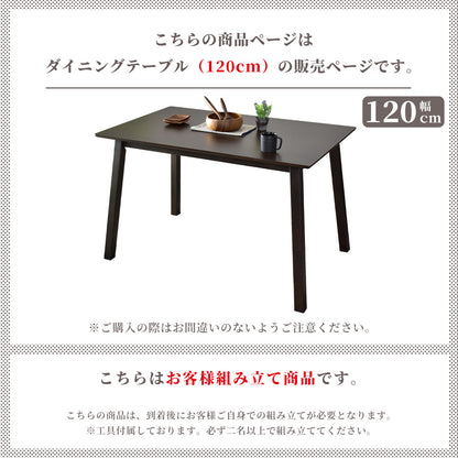 【幅120】 ダイニングテーブル レイニア