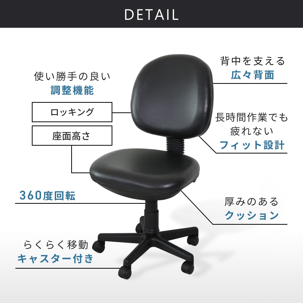 オフィスチェア ロセス