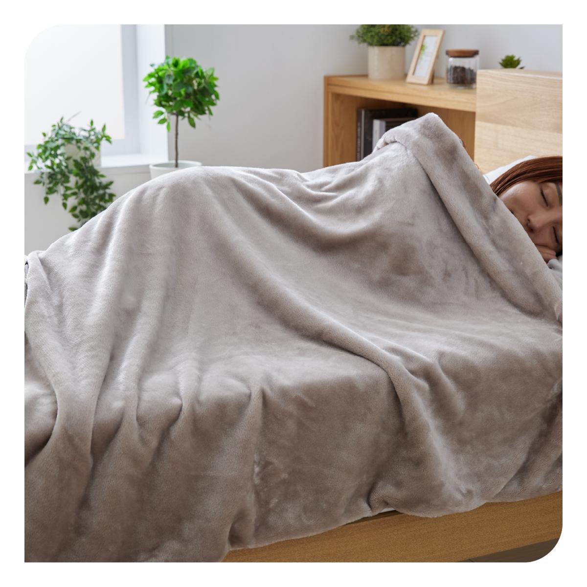 毛布 ブランケット 掛ふとん 掛け布団 カバー ふわふわ 洗える S シングル 150×210cm 毛布トローミーS