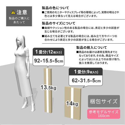 フローリングマット（１畳用）　ゾーイ