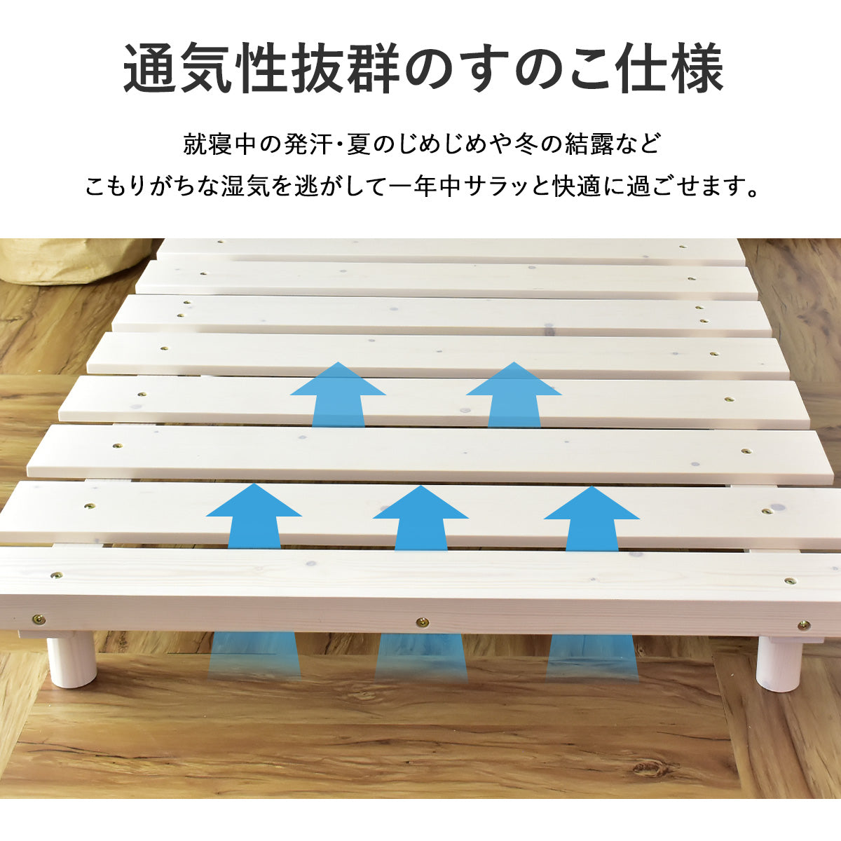 シングルベッド ベッドフレーム すのこベッド ベッド エイデン S