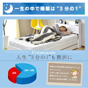 セミシングル マットレス ボンネルコイル ショートサイズ 幅80 奥行180 ソネット SS