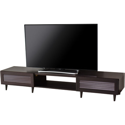 【幅180】 テレビ台 テレビボード 収納付き 52型対応 モールド 180