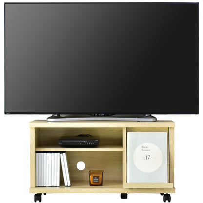 幅80cm テレビ台 コンパクト キャスター付き ステラ80cm