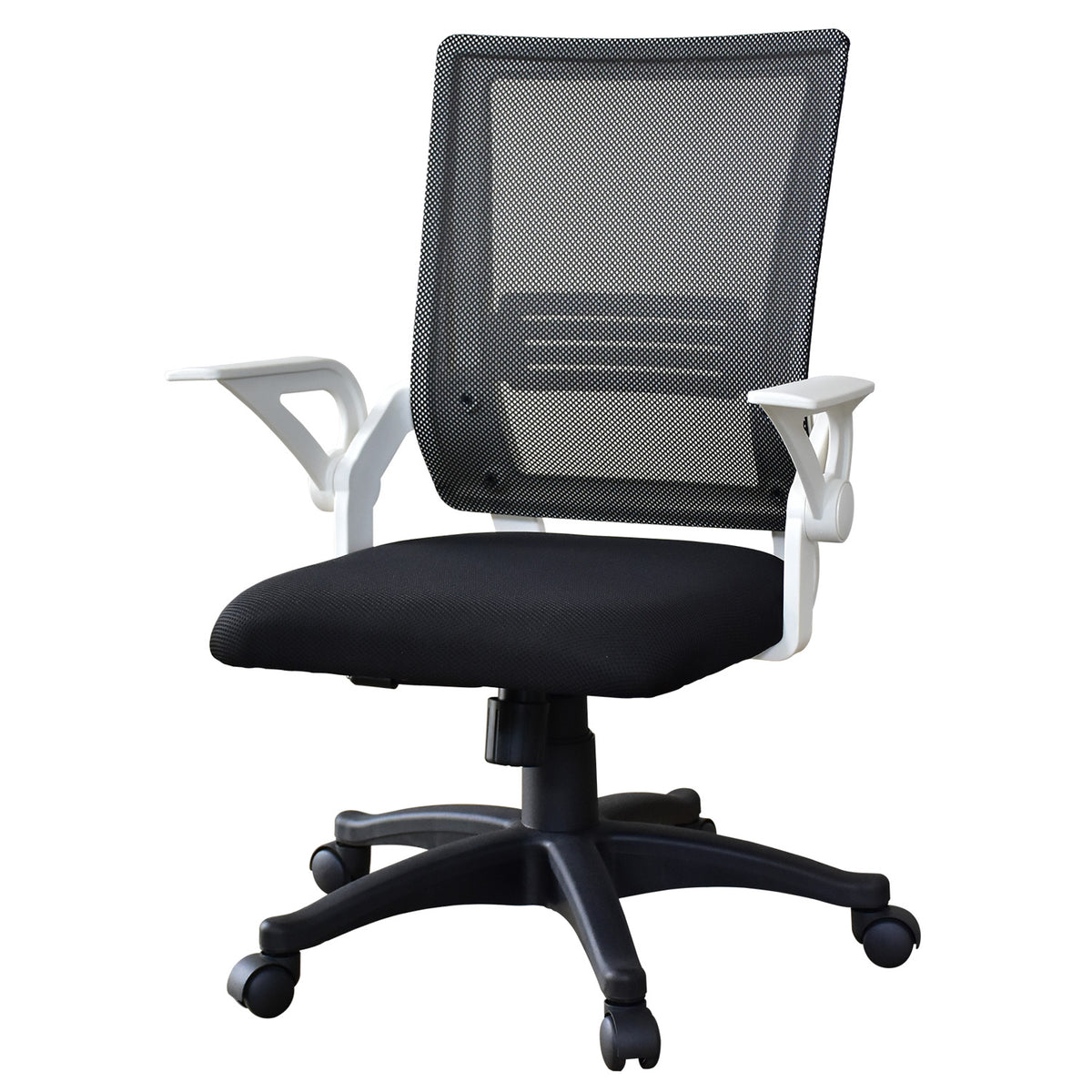 オフィスチェア パソコンチェア メッシュ 収納式ひじ掛け NEW ガルダ