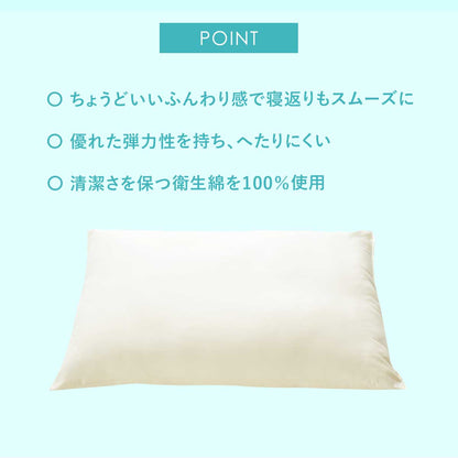 吸汗速乾まくら｜丸洗いOK｜抗菌防臭｜防ダニ