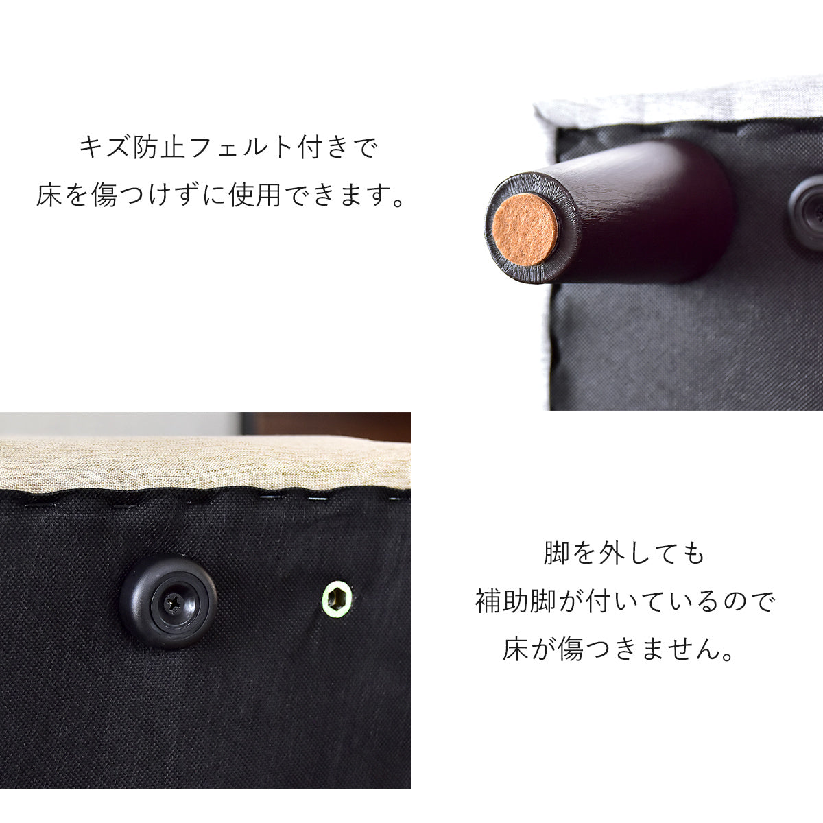 [幅130] ソファー 2人用ソファ おしゃれ 脚取り外し可  ｜ ケイシー2P