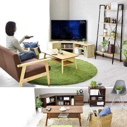 幅118.5cm コーナー テレビ台 コワン