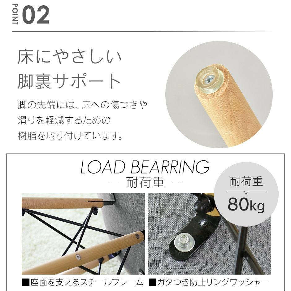 ダイニングチェア イームズ DAW