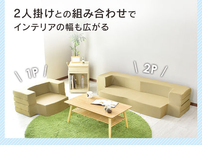 [幅80] ソファー ひとりがけ 1人用 ローソファー 総ウレタンソファ ｜ フラウム 1P
