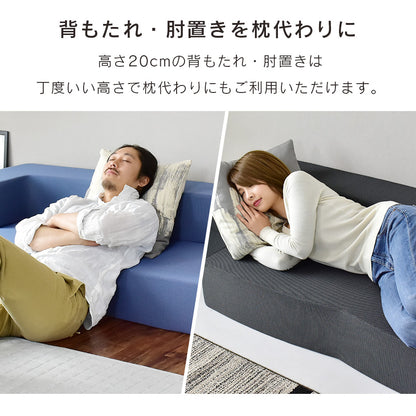 ソファベッド 2人用ソファ フラウム２P