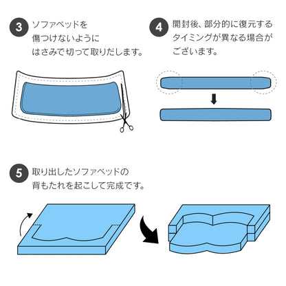 ソファベッド 2人用ソファ フラウム２P