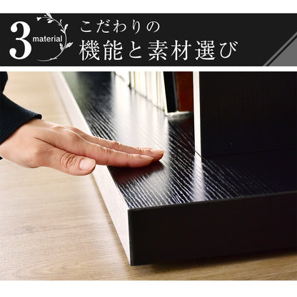 幅120cm テレビ台 テレビスタンド ローボード 重厚 フルール