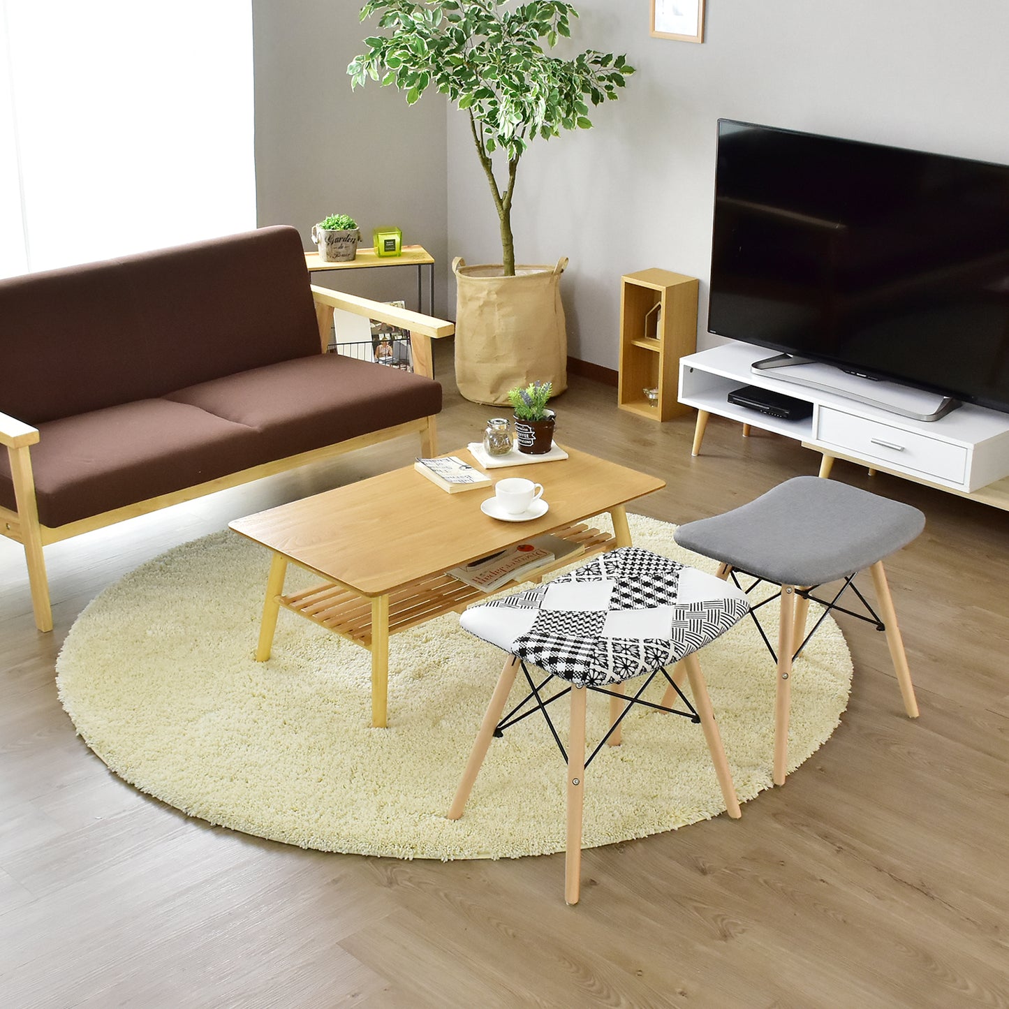 イームズ スツール 同色2脚セット DSW リプロダクト品