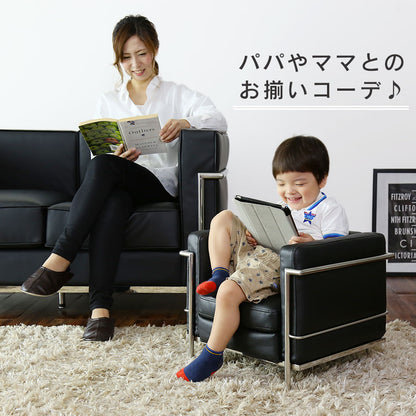 ソファ ひとりがけ 子供用 1人掛け 幅48cm ル・コルビジェ リプロダクト  ペット用 LC2 プチ